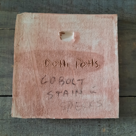 Handmade Dotti Potts Ceramic Cobalt Star - Picture 5 of 6